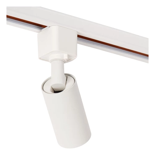 Lucide TRACK RITMO Foco de riel - Sistema de carril monofásico / Iluminación con rieles - 1xGU10/MR11 - Blanco (Extensión) - detalle 1